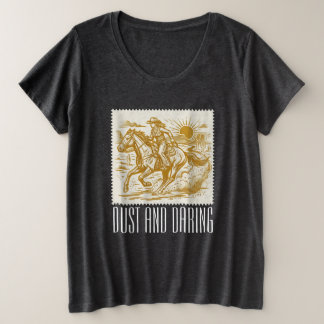 Camiseta Plus Size Vaqueira