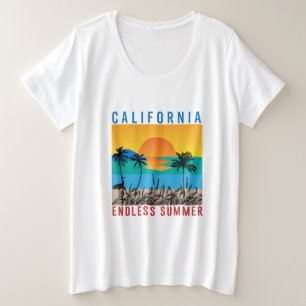 Camiseta Plus Size Verão Infinito da Califórnia