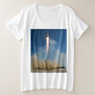 Camiseta Plus Size Viagem de espaço