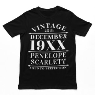 Camiseta Plus Size Vintage personalizada envelhecida em perfeição