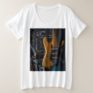 Camiseta Plus Size Violão bonito
