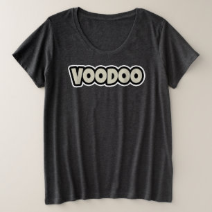 Camiseta Plus Size Voodoo Token Women's Plus-Size Basic T-Shirt