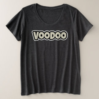 Camiseta Plus Size Voodoo Token Women's Plus-Size Basic T-Shirt
