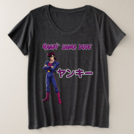 Camiseta Plus Size Yankī Sigma Dude 