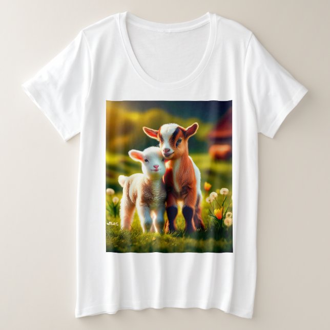 Camiseta Plus Size Zicklein (Frente do Design)