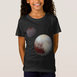 Camiseta Plutão & Charon 9th ou Dwarf Planet Solar System