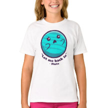 Plutão - Deixe-me voltar (sobre cores claras)