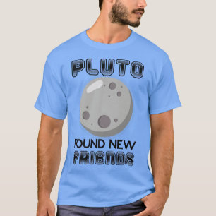 Camiseta Plutão Encontrou Novos Amigos para o Prêmio de Ciê