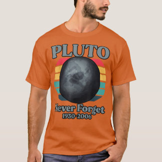 Camiseta Plutão Nunca Esquece 1930-2006