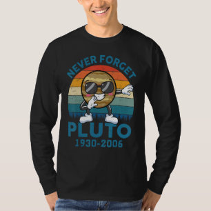 Camiseta Plutão Nunca Esquece 1930 - 2006 Ensino de Ciência