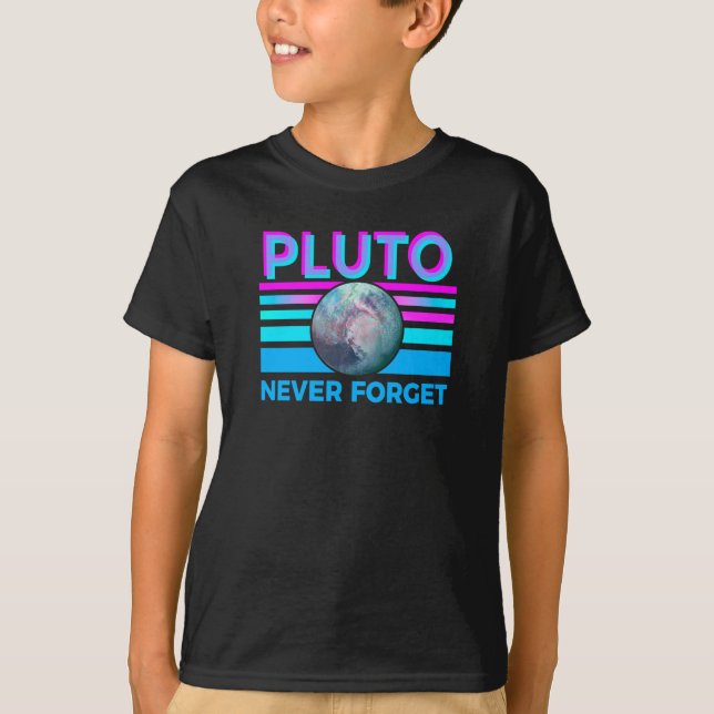 Camiseta Plutão Nunca Esquecer (Frente)