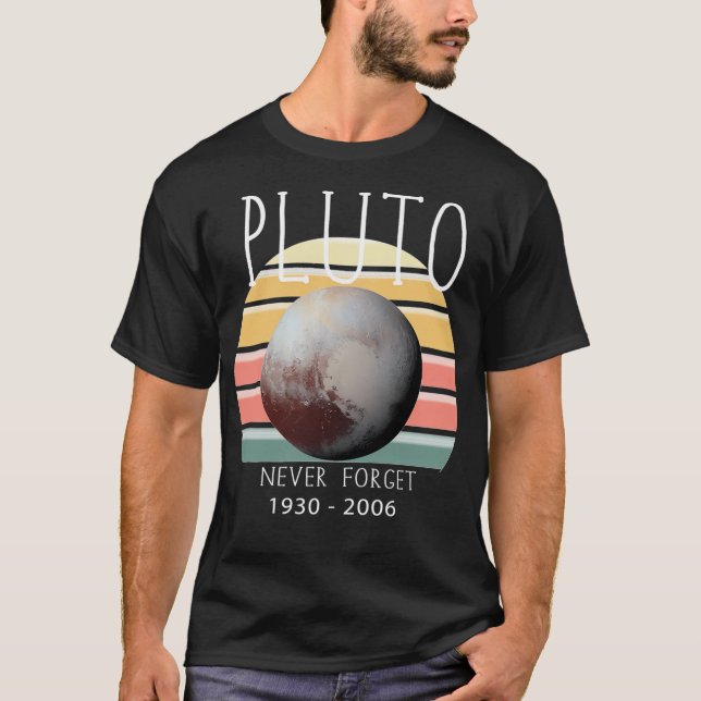 Camiseta Plutão Nunca Esquecer (Frente)
