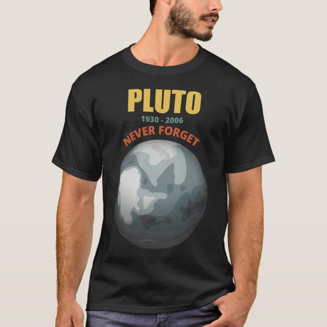 Camiseta Plutão Nunca se Esqueça do Legal (Frente)