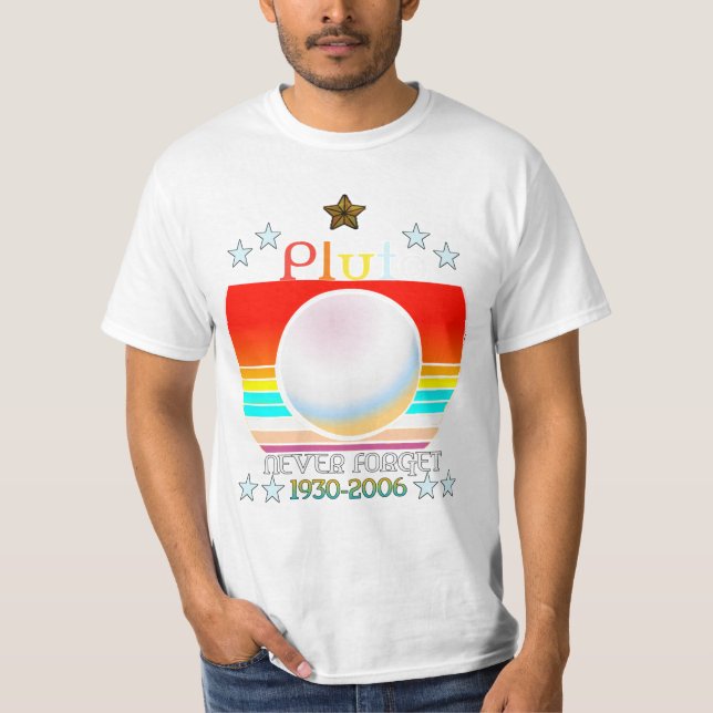 CAMISETA PLUTO 1930-2006 (Frente)
