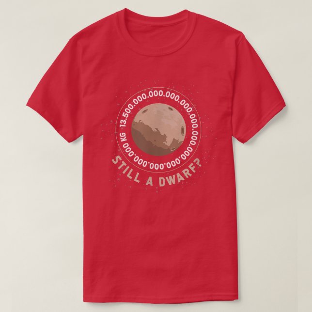 Camiseta Pluto Dwarf Planet Science Teacher Space Nerds Plu (Frente do Design)