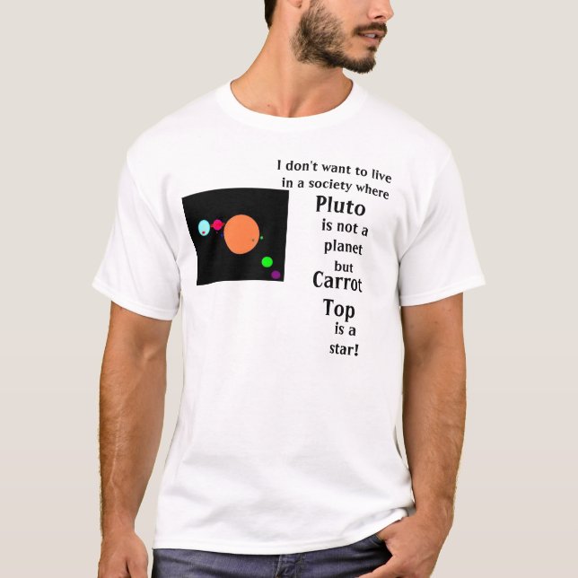 Camiseta Pluto ido? (Frente)