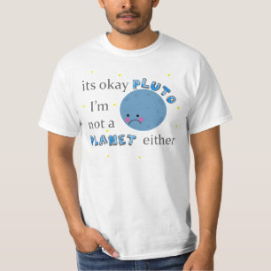 Camiseta pluto não é um planeta