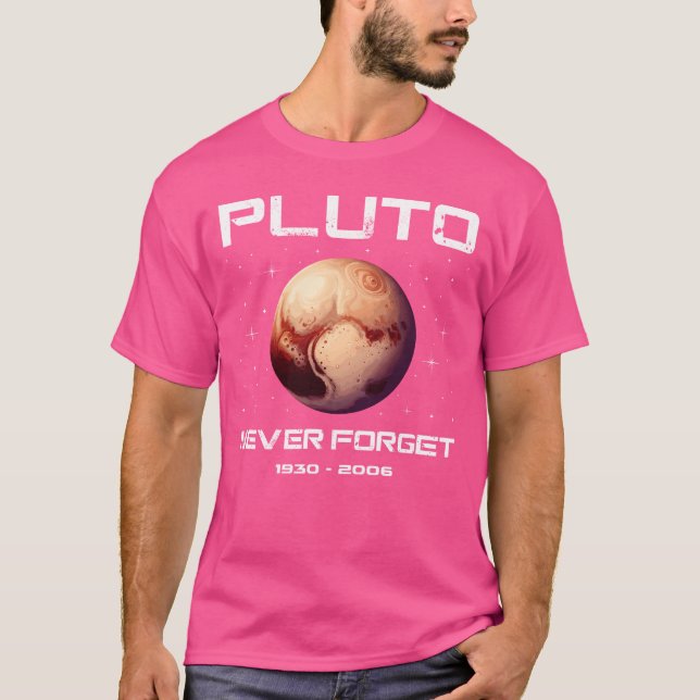 Camiseta Pluto Nunca Esquece amigos (Frente)