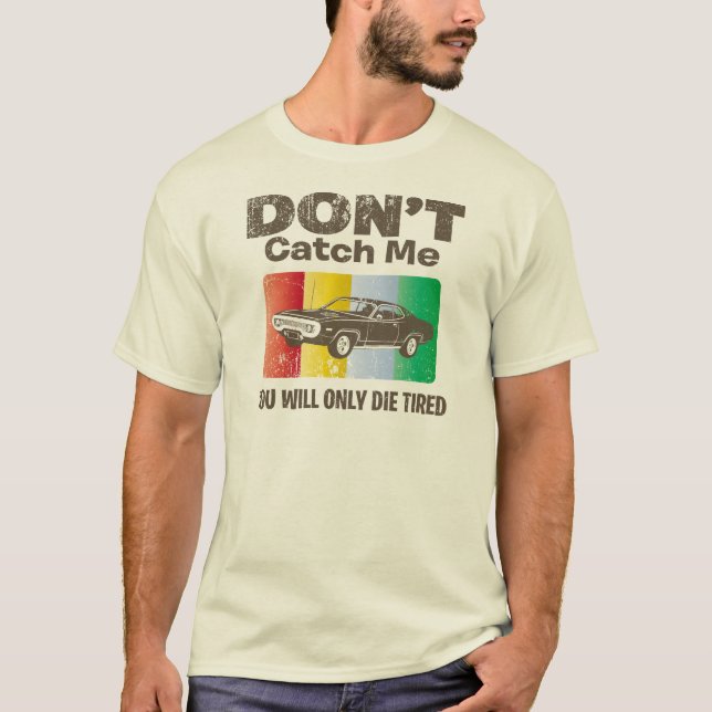 Camiseta Plymouth 1971 Hemi GTX (Frente)