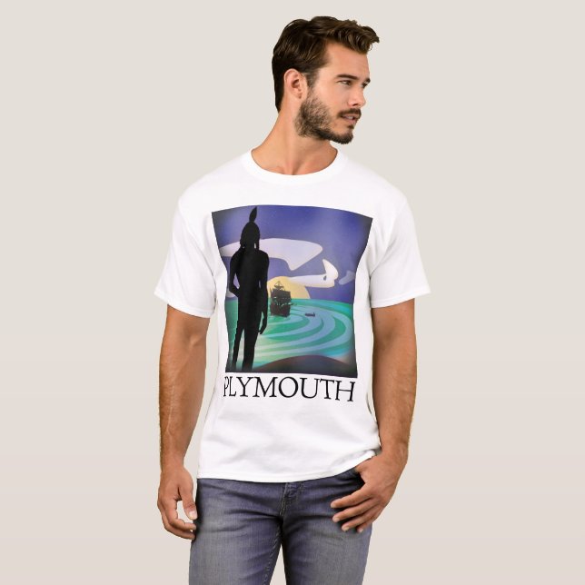 Camiseta Plymouth Massasoit's Gaze Tee (Frente Completa)