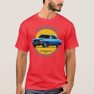 Camiseta Plymouth Road Runner Músculo Americano 60s 70s Vel