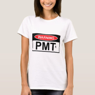 Camiseta PMT de advertência