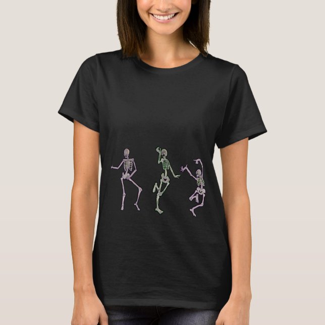 Camiseta PN 48 Dança de esqueleto (Frente)