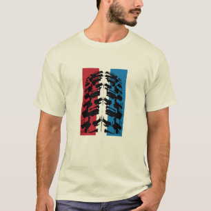 Camiseta Pneu americano do Mountain bike