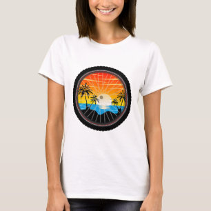 Camiseta Pneu de roda de bicicleta Mountain Bike Fat Bike