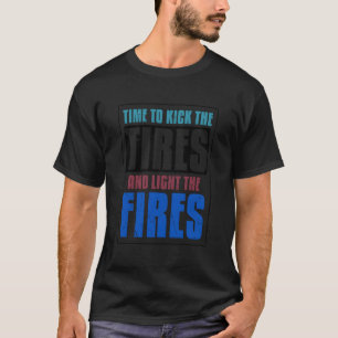 Camiseta Pneus De Chuva legal E Pneus Leves Rosquinhas S