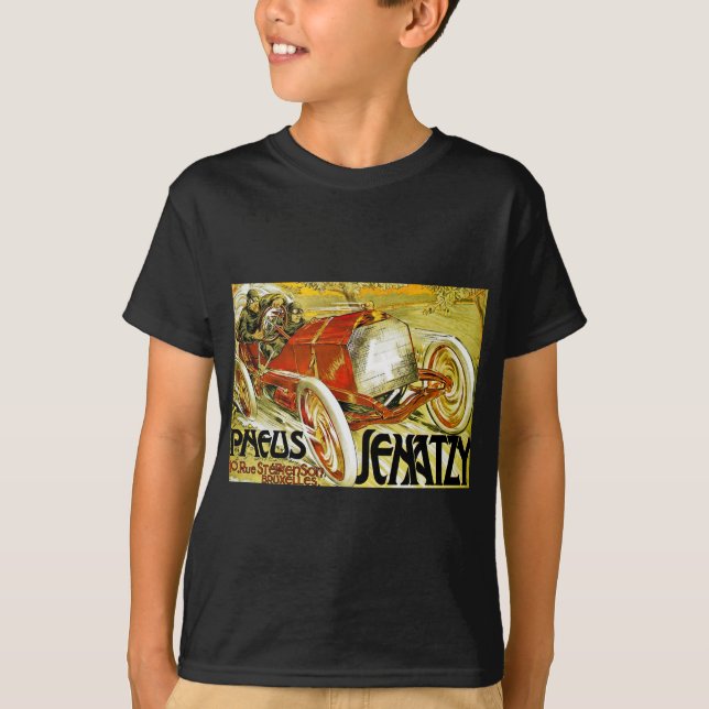 Camiseta Pneus de Pneus, Senatzy Prix grande Bruxelas (Frente)
