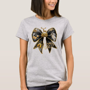Camiseta Png de Arco Coquette de Ano Novo, Png de Anos novo