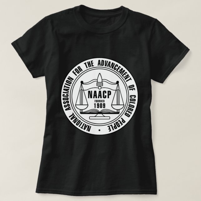 Camiseta png do logotipo naacp transparente (Frente do Design)