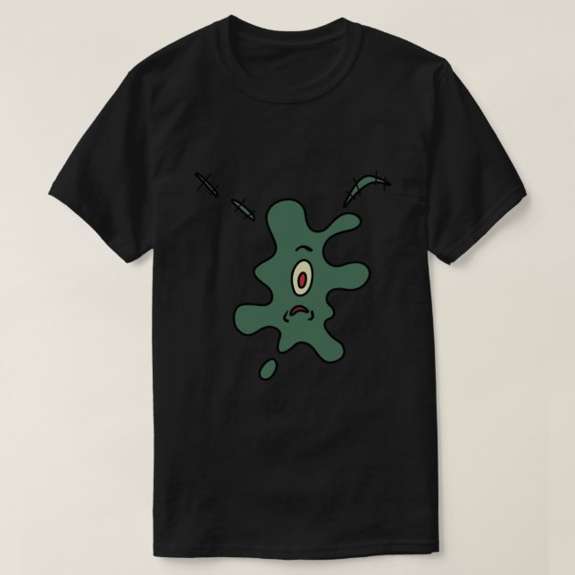 Camiseta Png do Placa Plankton com Dispersão (Frente do Design)