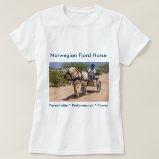 Camiseta Pnha seu cavalo do fiorde aqui!