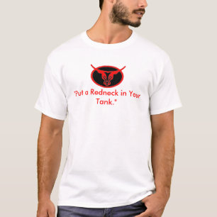 Camiseta "Pnha um campónio em seu tanque. "