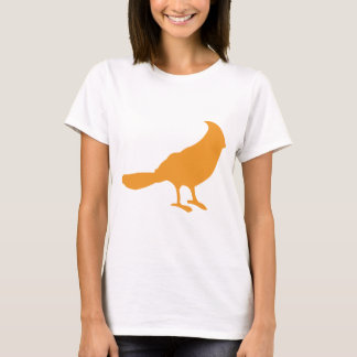 Camiseta Pnha um pássaro sobre ele (a laranja)