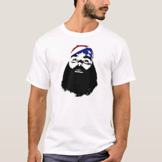 Camiseta Pnha uma barba sobre ela