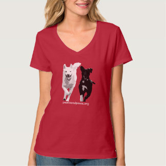 Camiseta PNP vertiginoso e parte dianteira uma da