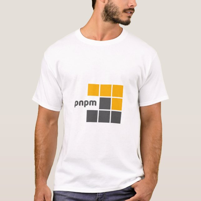 Camiseta PNPM - Gerenciador de Pacotes Eficiente em Espaço  (Frente)