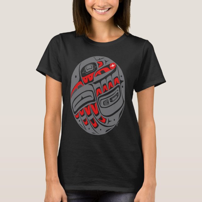 Camiseta PNW, Raven Rouba O Sol (Frente)