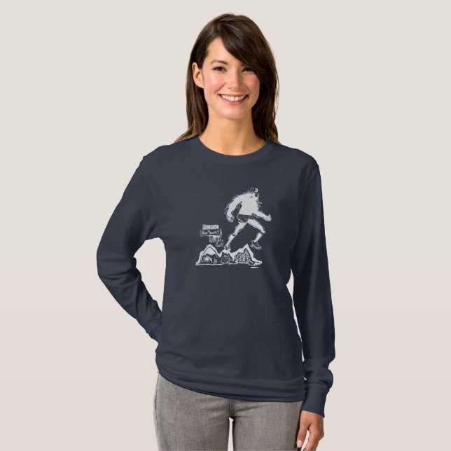 Camiseta PNW Squatch (Frente Completa)