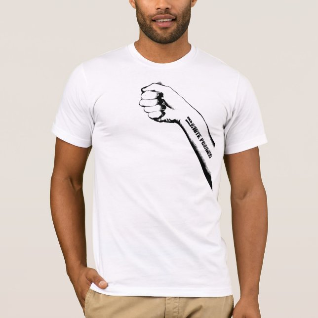 Camiseta Pó branco (Frente)
