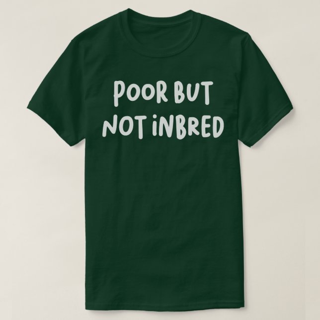 Camiseta Pobre, mas não puro (Frente do Design)