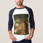 Camiseta Pobre Urso Pequeno, 1912, por John Bauer<br><div class="desc">John Bauer - Pobre Urso Pequeno,  1912. John Albert Bauer era pintor e ilustrador sueco. Seu trabalho se preocupa com paisagem e mitologia,  mas também compôs retratos.</div>
