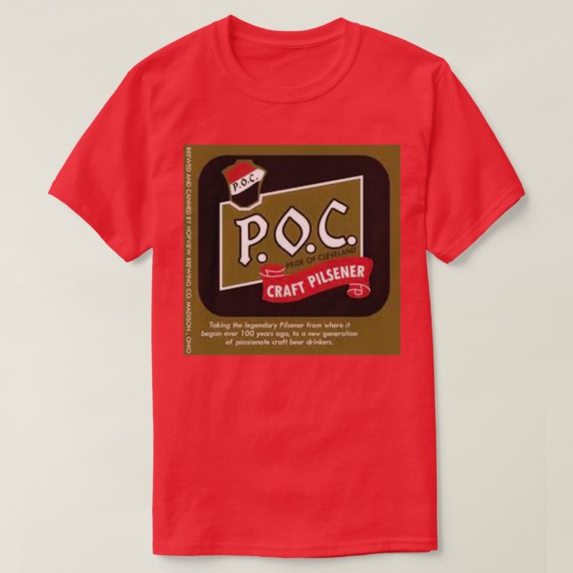 Camiseta POC Beer T (Frente do Design)