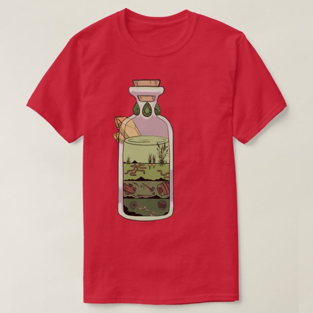 Camiseta Poção da Terra (Frente do Design)
