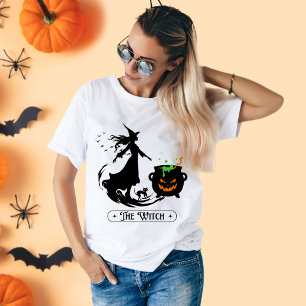 Camiseta Poção de Bruxa Divertida de Halloween