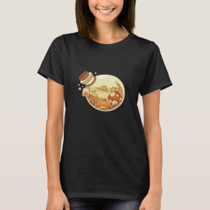 Camiseta Poção de Outono Com Sapos Clássico