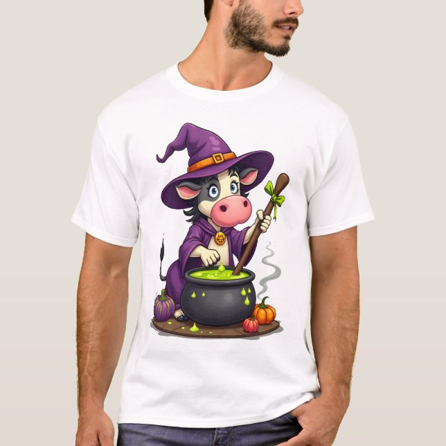 Camiseta Poção do Caldeirão da Vaca Bruxa (Frente)